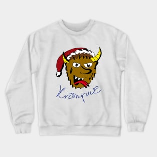 Head of the Krampus Crewneck Sweatshirt